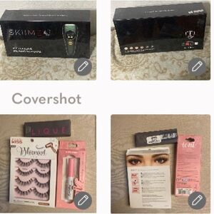 SKIIME Ice cooling IPL hair removal system painless ✅+KISS Eyelashes+LIQUE💕💋